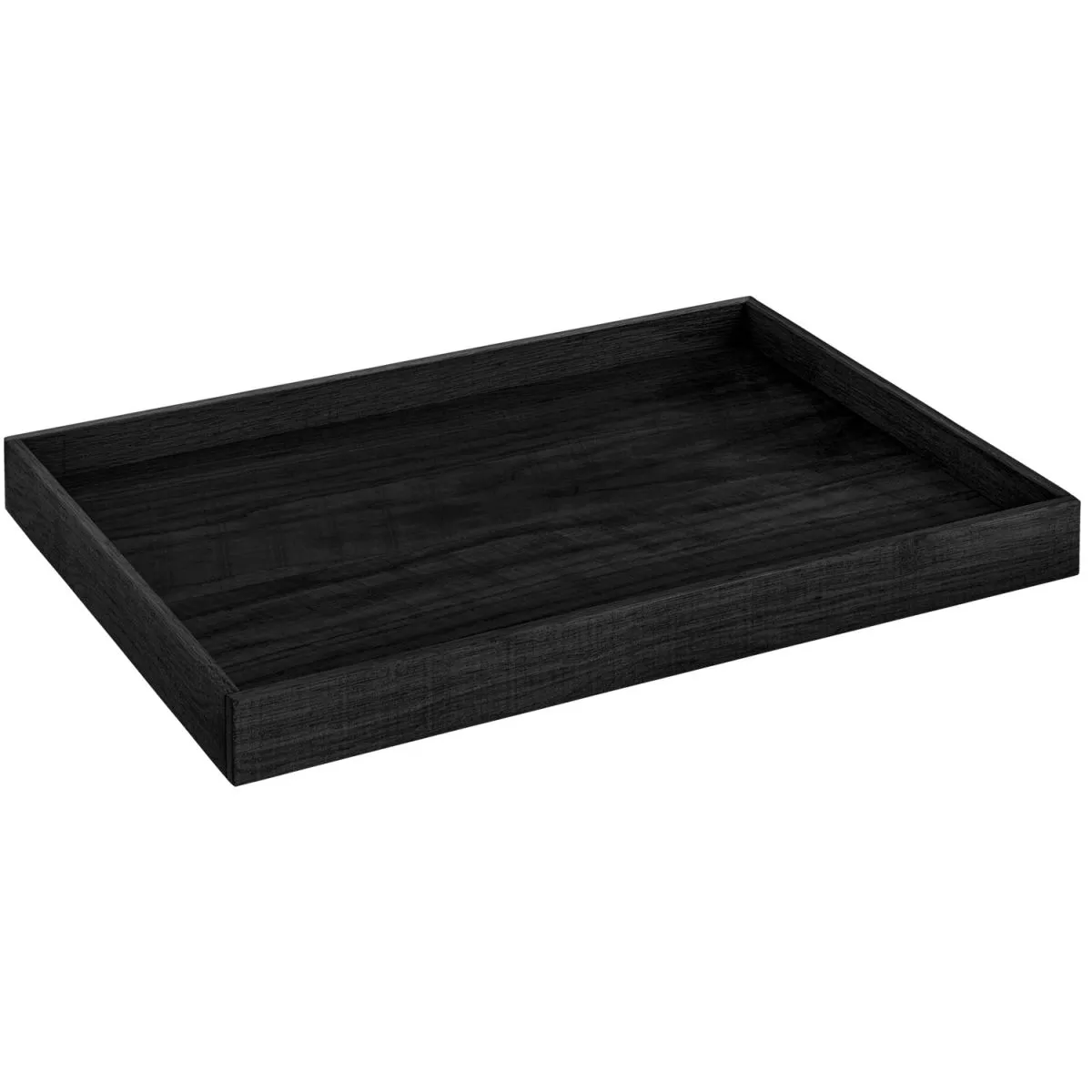 VEGA Vassoio Wantage; 38x27x3.5 cm (LxLxH); quercia/nero; rettangolare - immagine 1