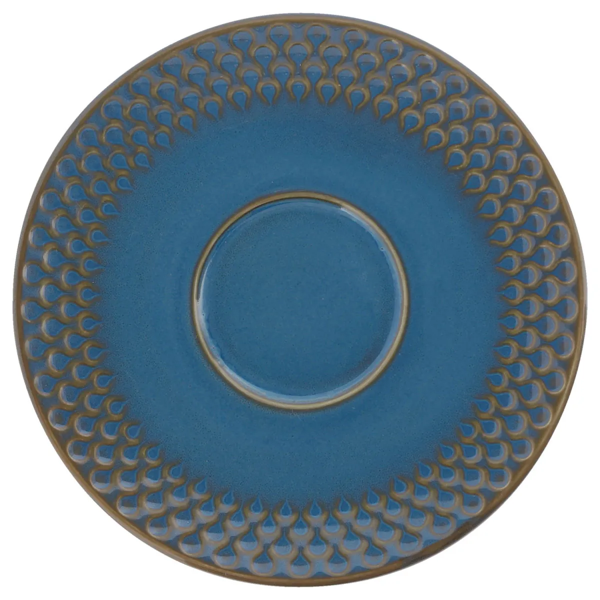 4x VEGA Piattino sottotazza Aranda; 15.5 cm (Ø); blu; 4 pz. / Pacco - immagine 1
