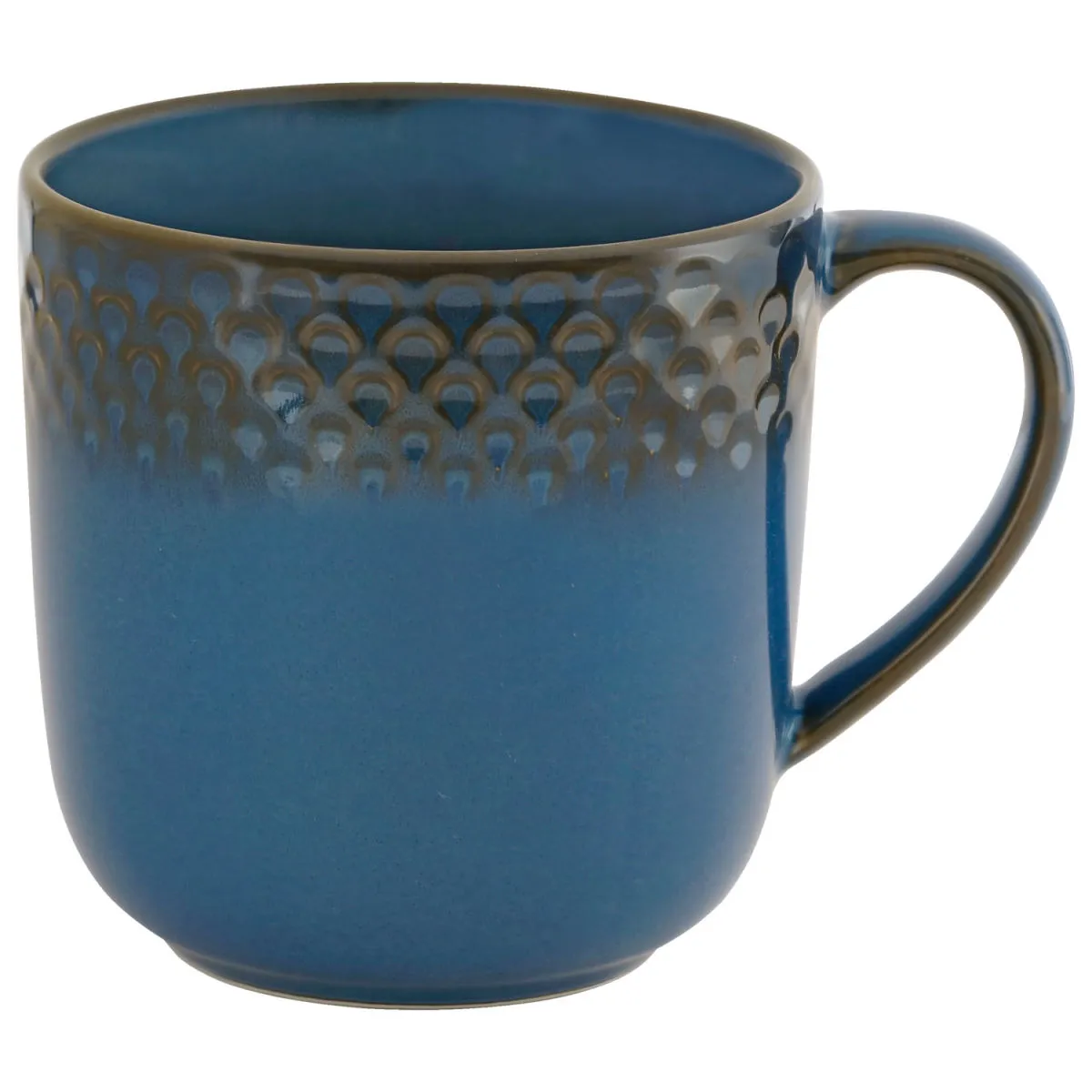 4x VEGA Tazza mug con manico Aranda; 380 ml, 9x9 cm (ØxH); blu; 4 pz. / Pacco - immagine 1