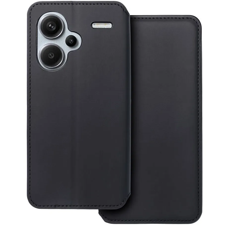 Custodia per Xiaomi Redmi Note 13 Pro+, OEM, Dual Pocket, Nera - immagine 1