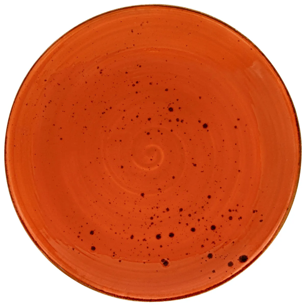 6x VEGA Piatto Nebro piano; 25 cm (Ø); rosso; rotonda; 6 pz. / Pacco - immagine 1