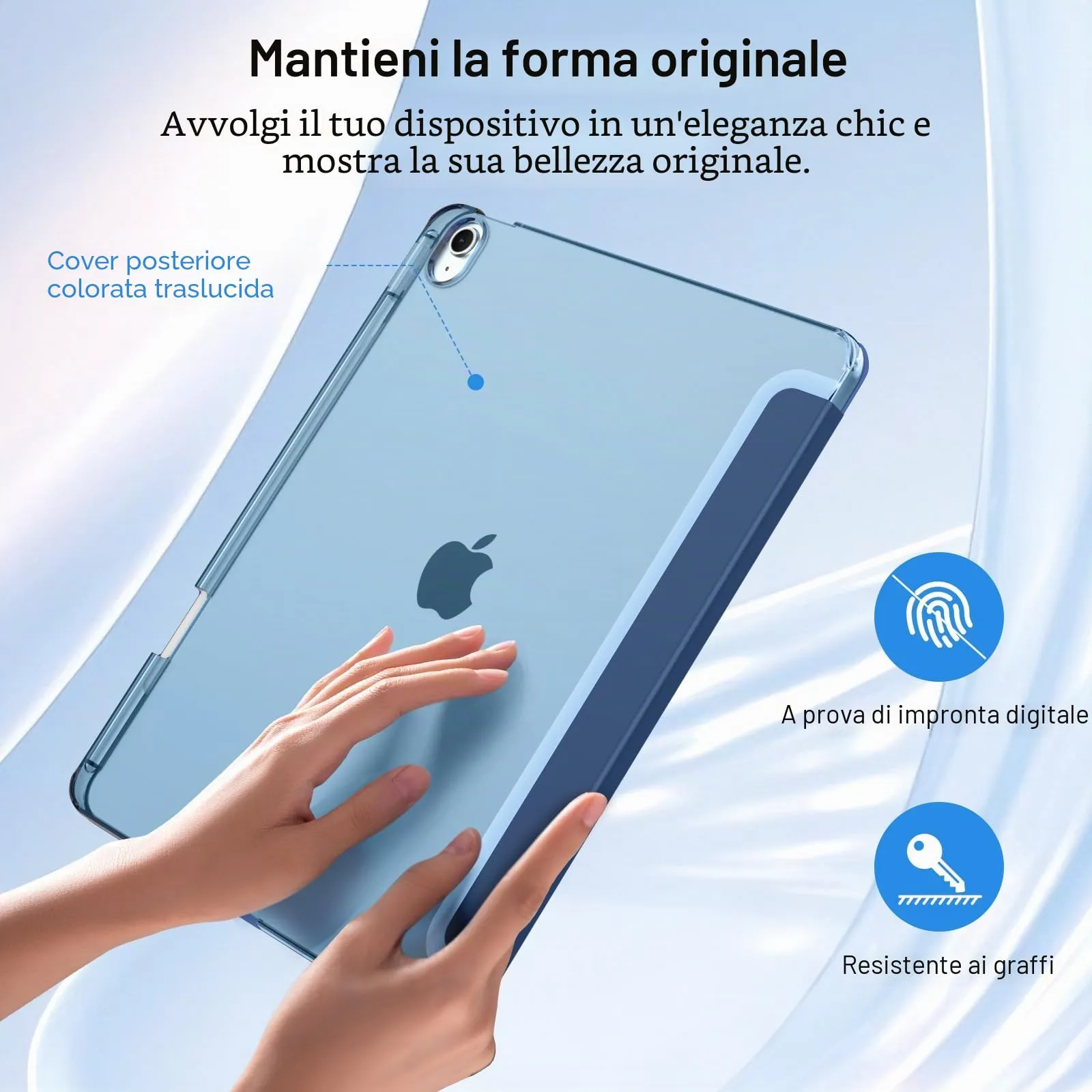 MoKo Cover per iPad Air 13 Pollici Case (M4/M3/M2) con Portapenna - immagine 7