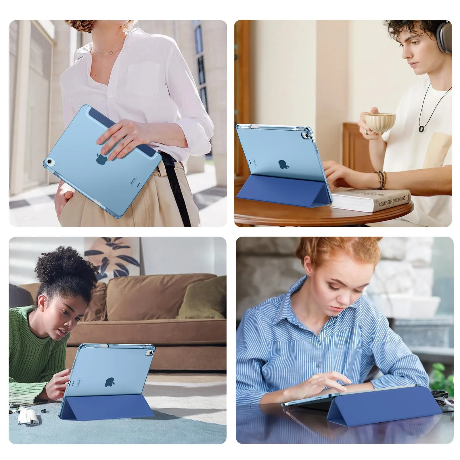 MoKo Cover per iPad Air 13 Pollici Case (M4/M3/M2) con Portapenna - immagine 9