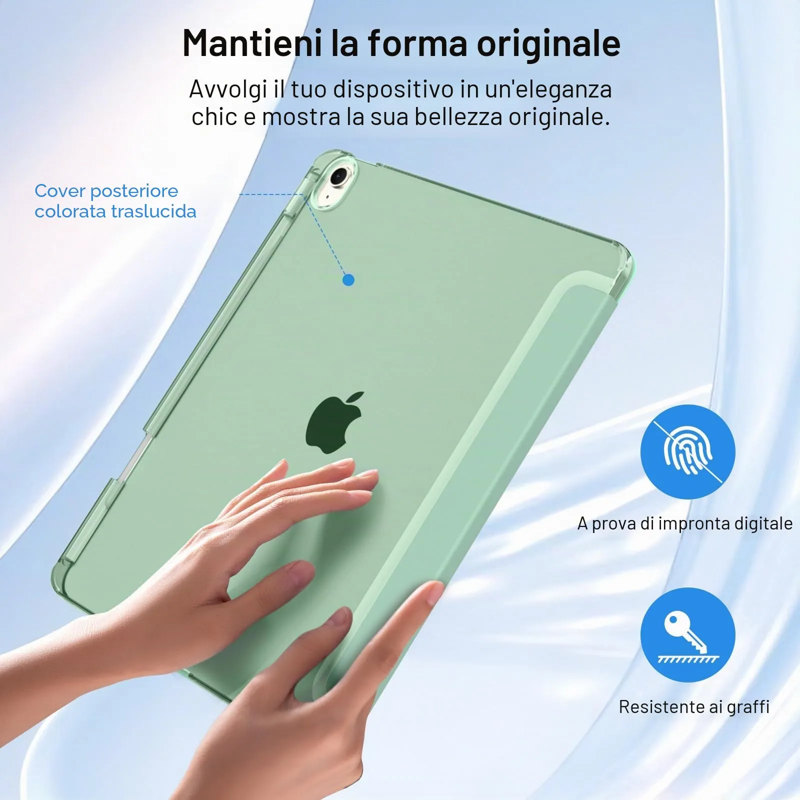 MoKo Cover per iPad Air 13 Pollici Case (M4/M3/M2) con Portapenna - immagine 7