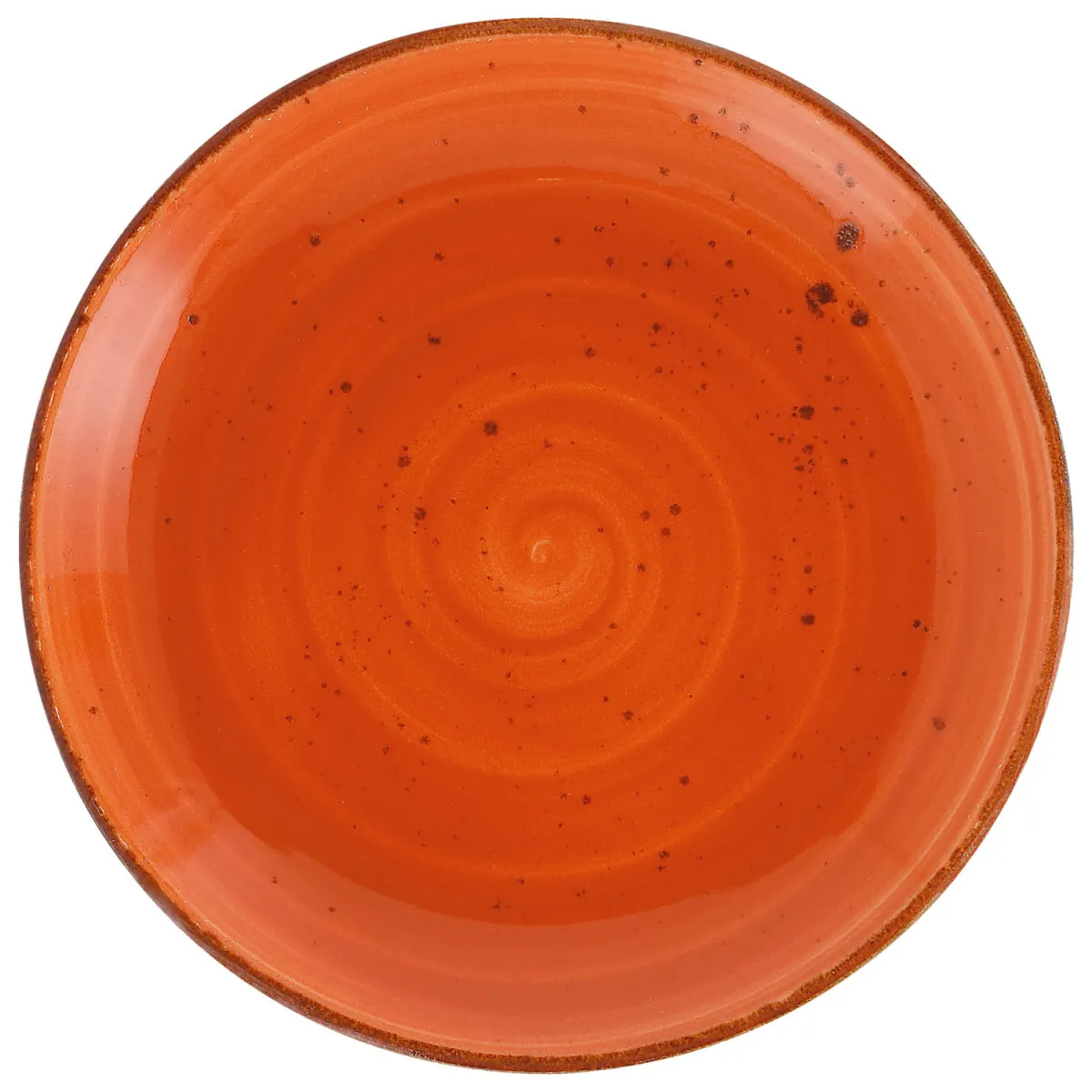 6x VEGA Piatto Nebro piano; 20 cm (Ø); rosso; rotonda; 6 pz. / Pacco - immagine 1