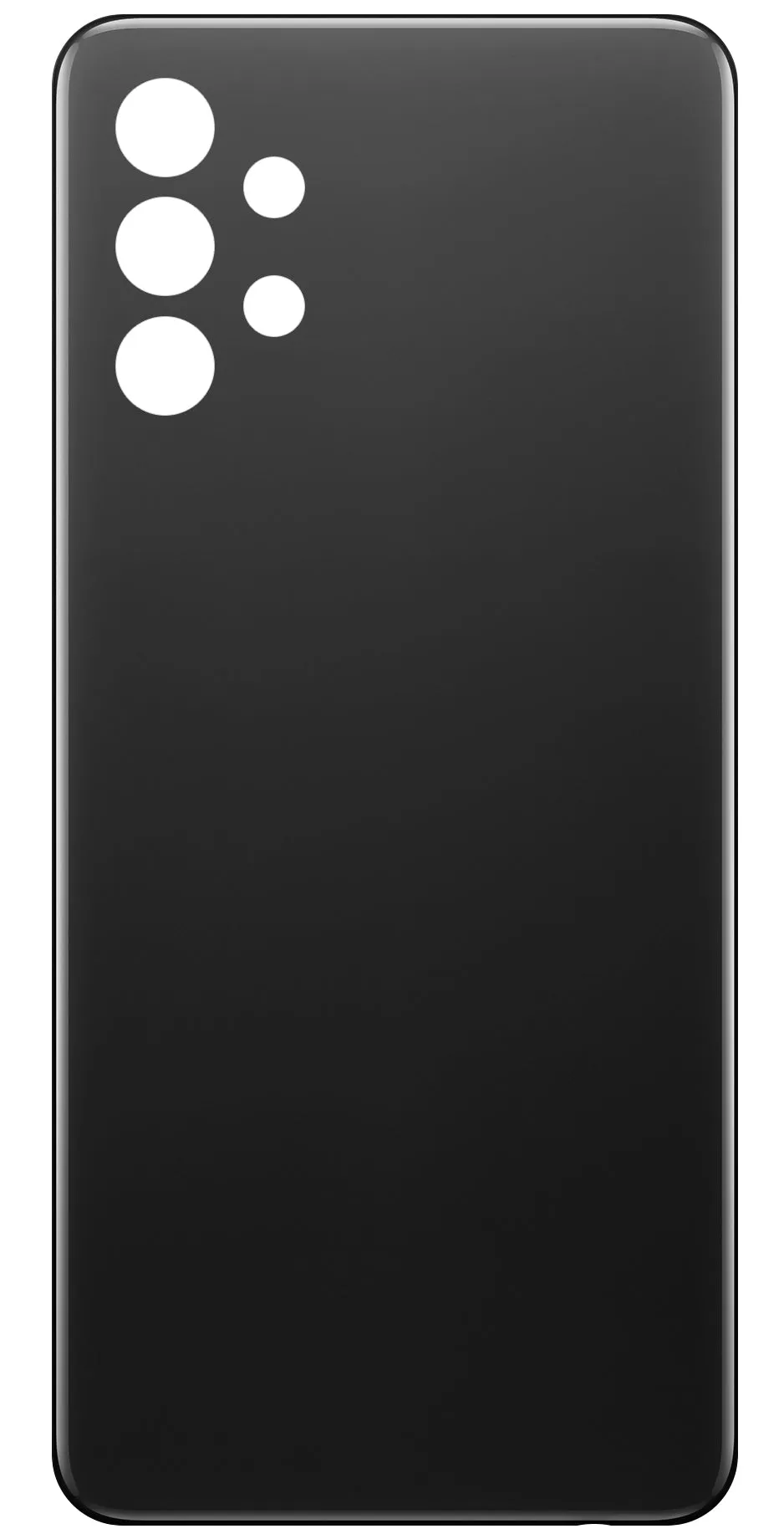 Copertura Batteria compatibile con Samsung Galaxy A32 A325, Nero - immagine 1