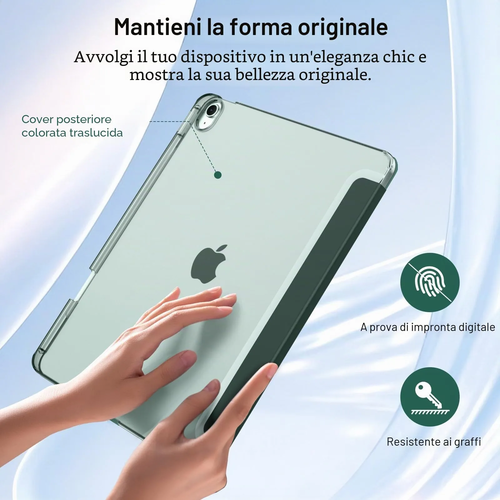 MoKo Cover per iPad Air 13 Pollici Case (M4/M3/M2) con Portapenna - immagine 7