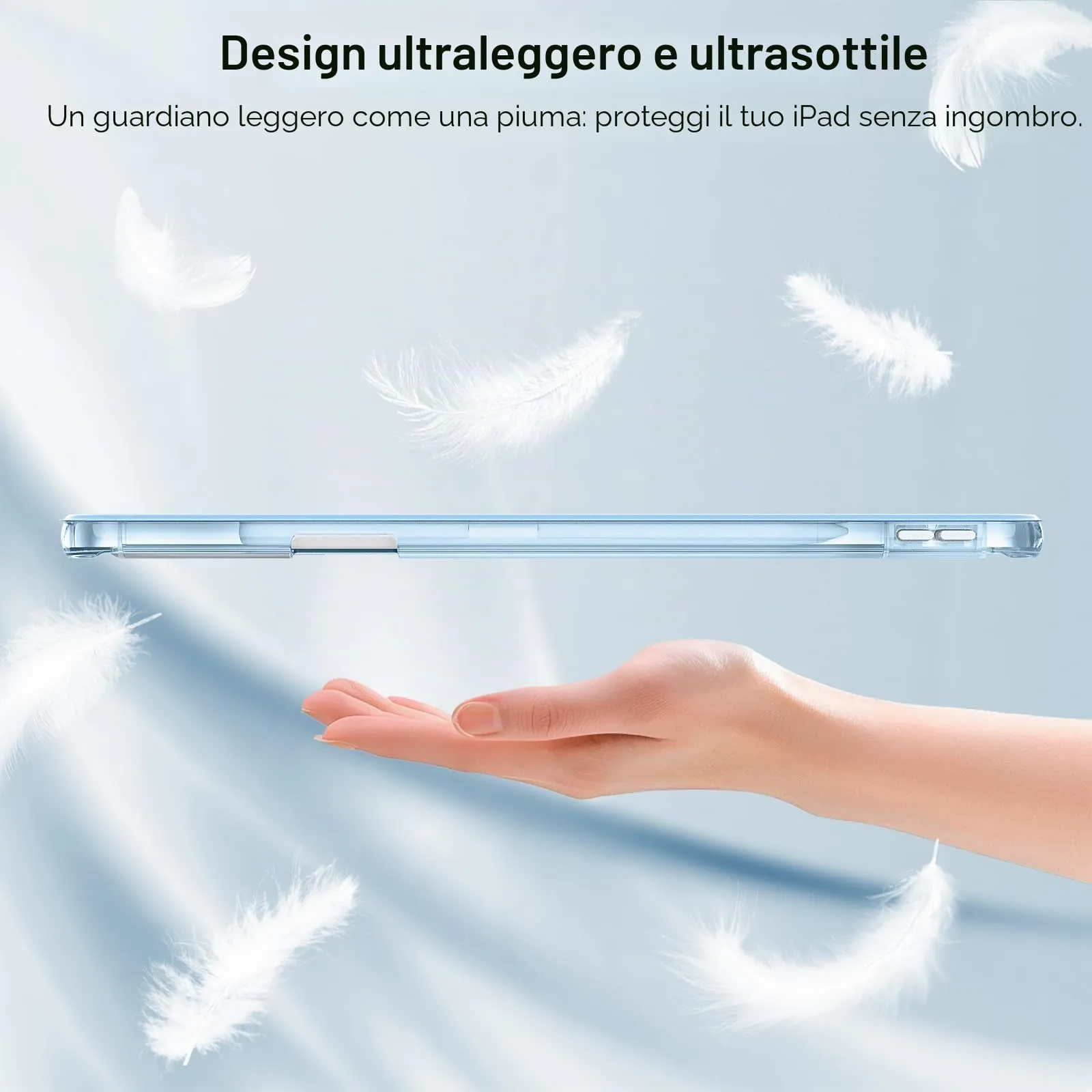 MoKo Cover per iPad Air 13 Pollici Case (M4/M3/M2) con Portapenna - immagine 8