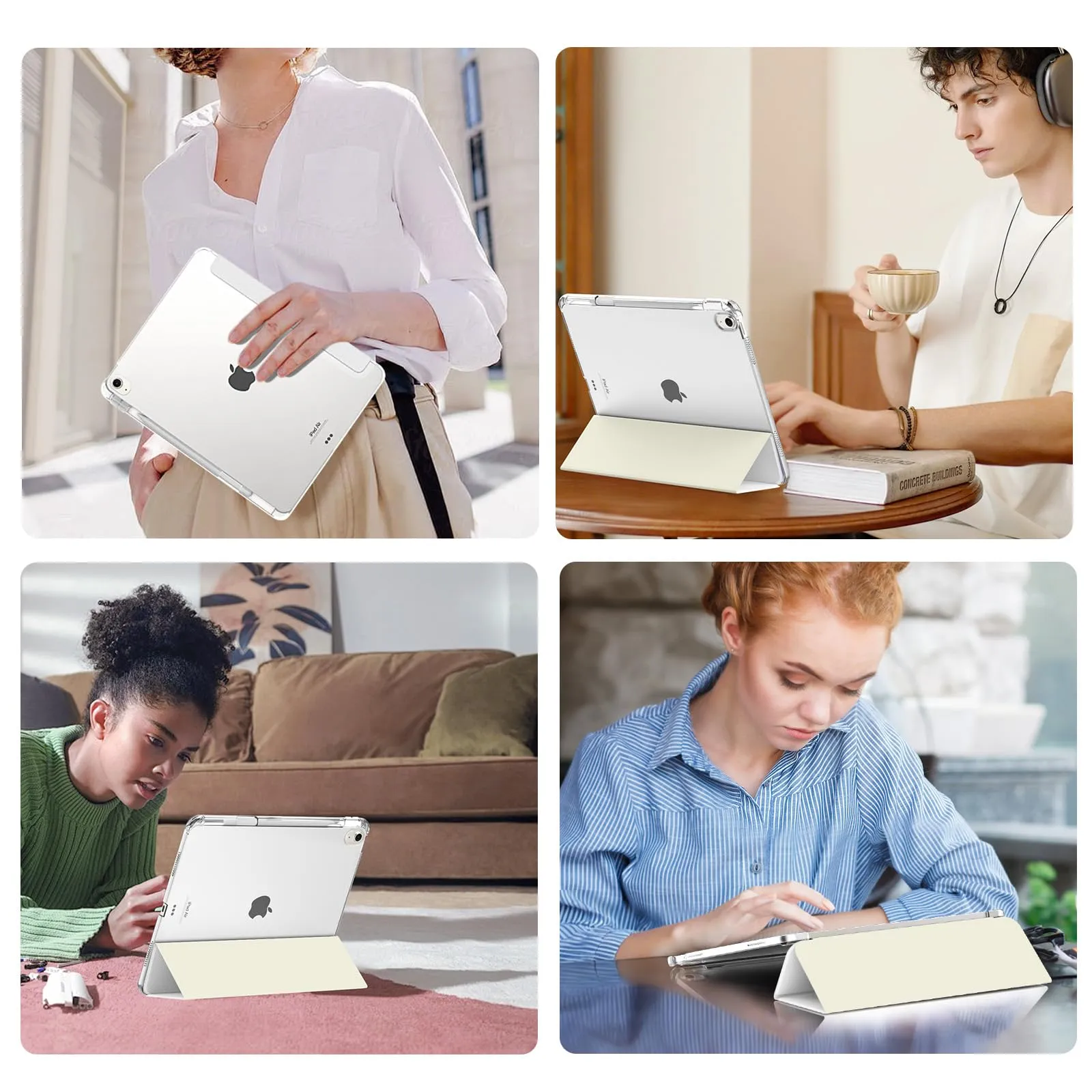 MoKo Cover per iPad Air 13 Pollici Case (M4/M3/M2) con Portapenna - immagine 9
