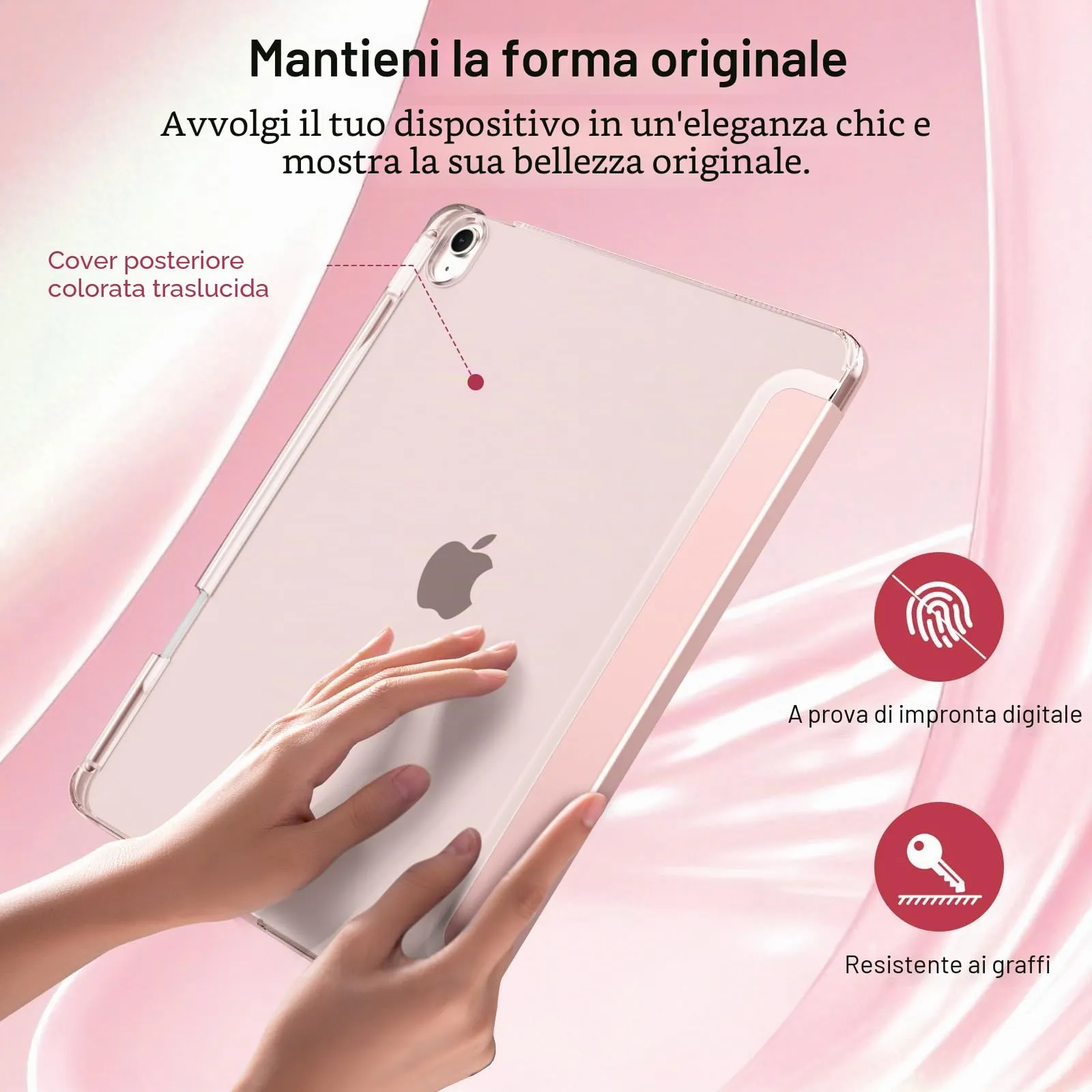 MoKo Cover per iPad Air 13 Pollici Case (M4/M3/M2) con Portapenna - immagine 6