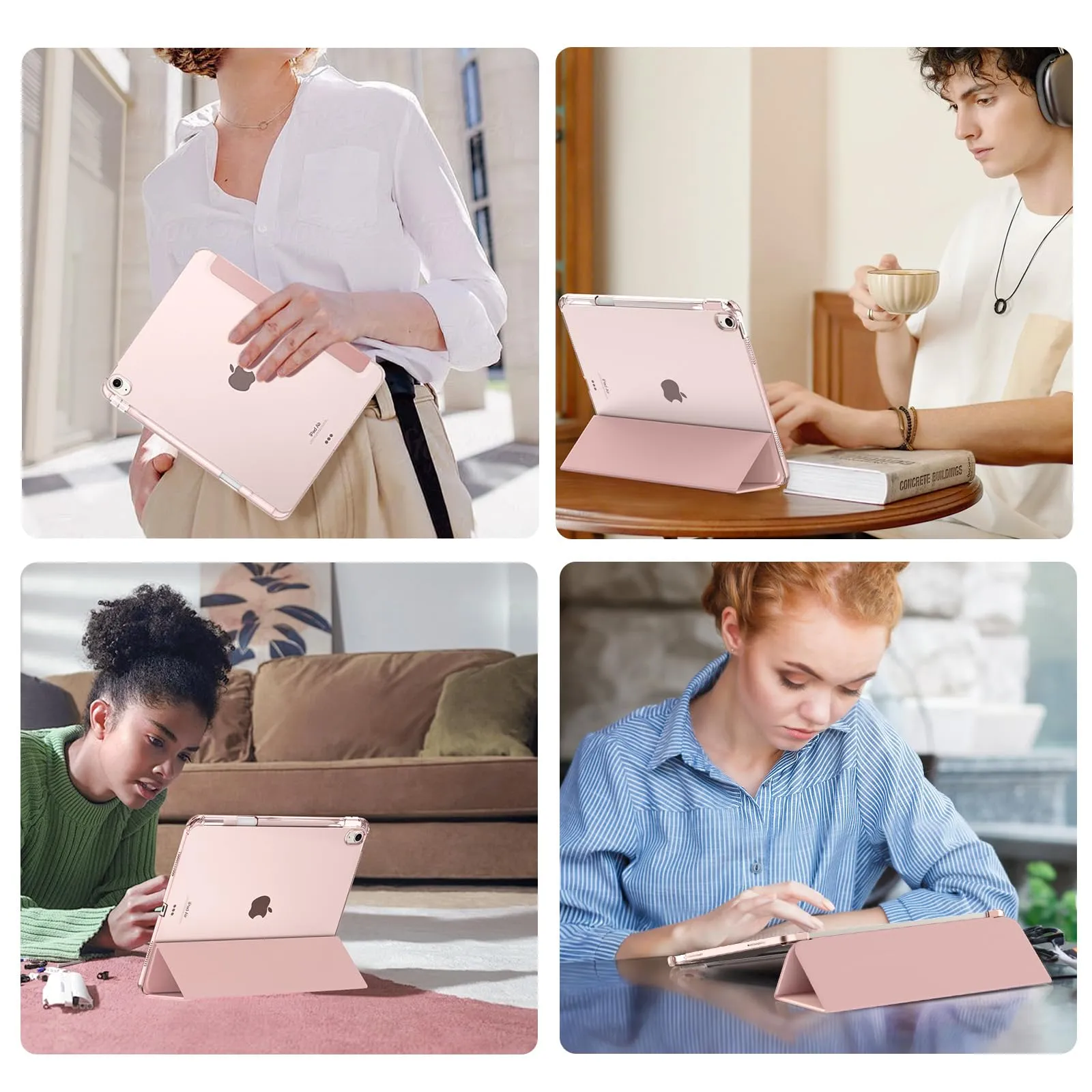 MoKo Cover per iPad Air 13 Pollici Case (M4/M3/M2) con Portapenna - immagine 9