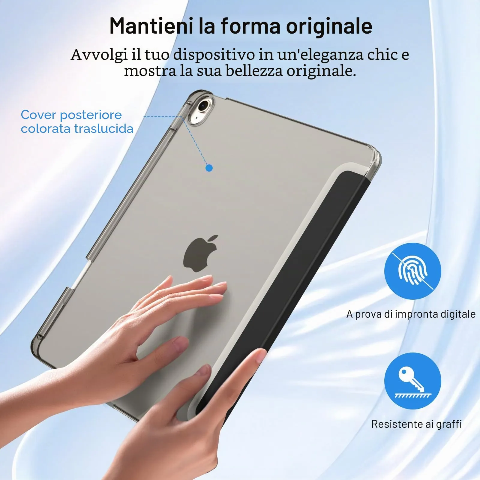 MoKo Cover per iPad Air 13 Pollici Case (M4/M3/M2) con Portapenna - immagine 7