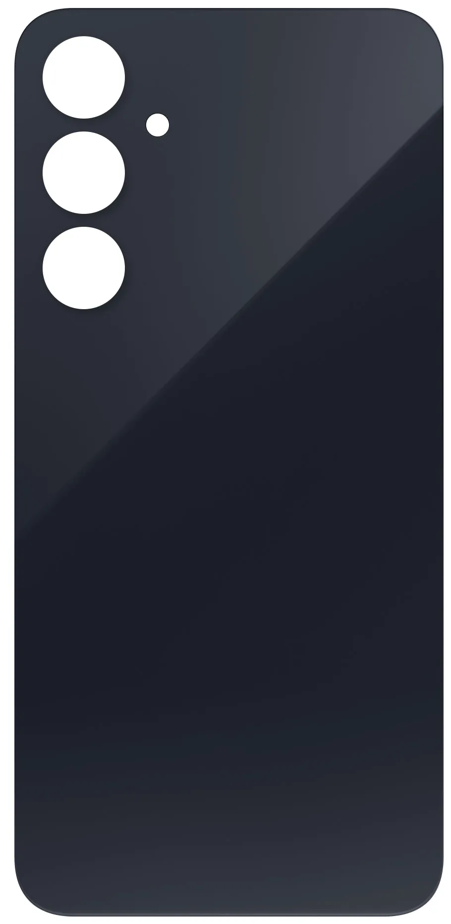 Copertura Batteria compatibile con Samsung Galaxy A35 5G A356, Blu Navy - immagine 1