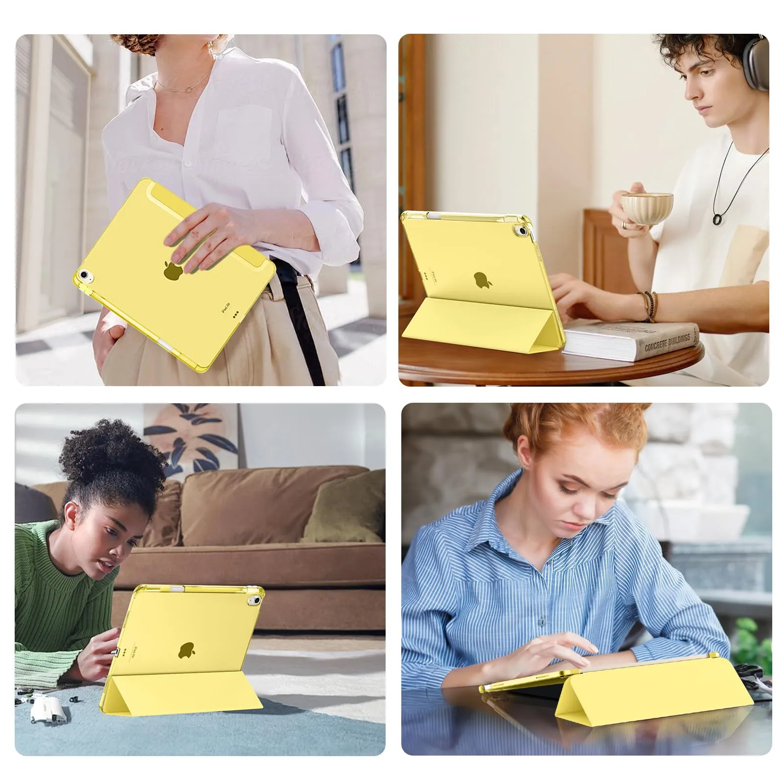 MoKo Cover per iPad Air 13 Pollici Case (M4/M3/M2) con Portapenna - immagine 9