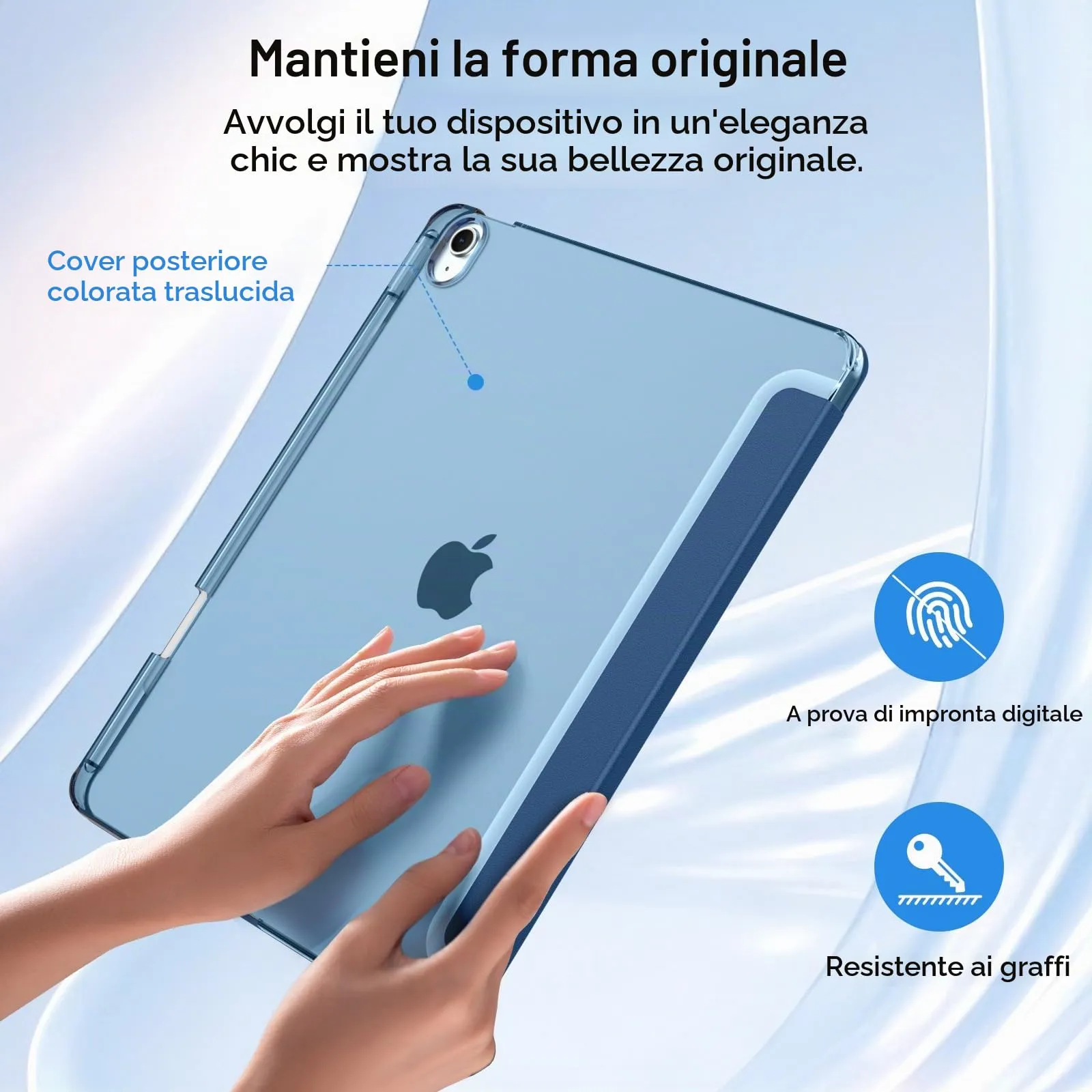 MoKo Cover per iPad Air 13 Pollici Case (M4/M3/M2) con Portapenna - immagine 7