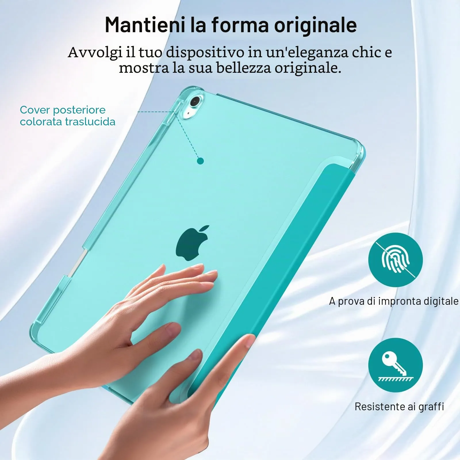 MoKo Cover per iPad Air 13 Pollici Case (M4/M3/M2) con Portapenna - immagine 7
