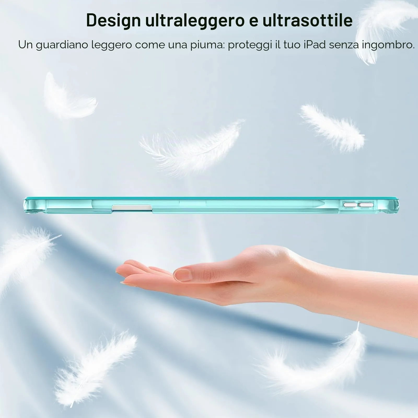 MoKo Cover per iPad Air 13 Pollici Case (M4/M3/M2) con Portapenna - immagine 8