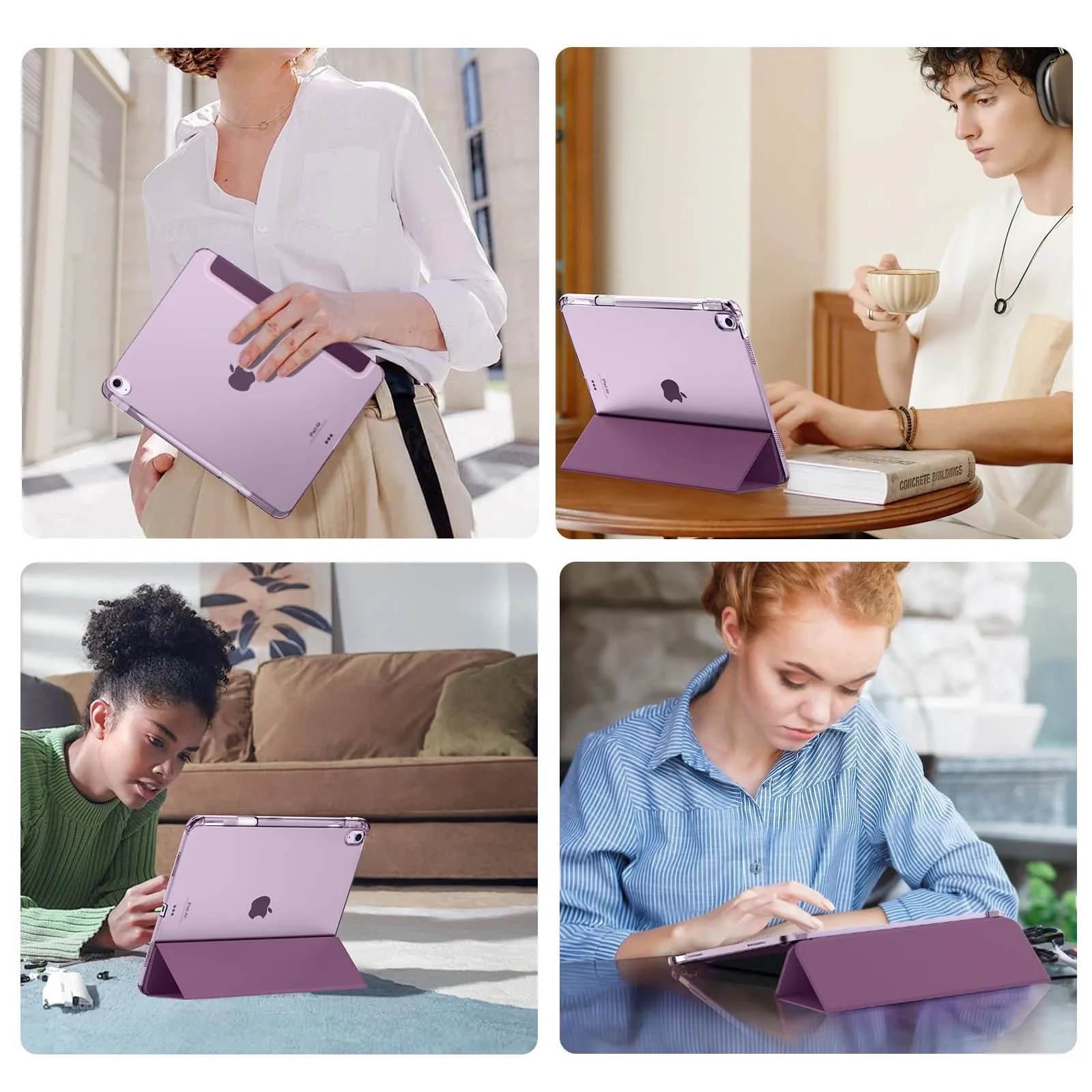 MoKo Cover per iPad Air 13 Pollici Case (M4/M3/M2) con Portapenna - immagine 9