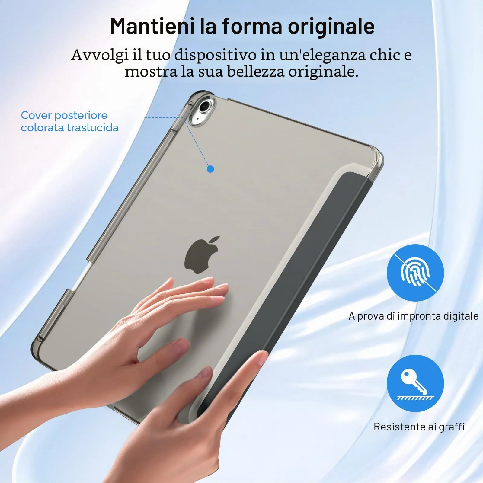 MoKo Cover per iPad Air 13 Pollici Case (M4/M3/M2) con Portapenna - immagine 7