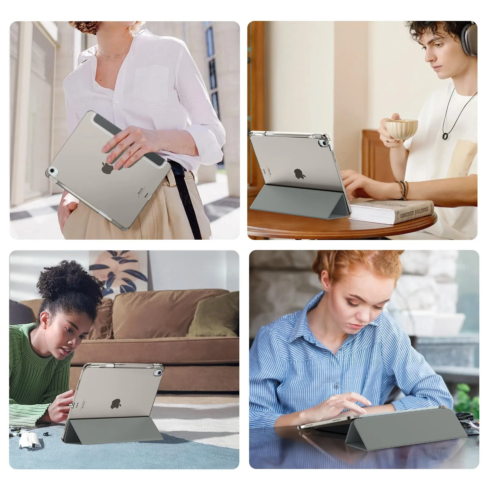 MoKo Cover per iPad Air 13 Pollici Case (M4/M3/M2) con Portapenna - immagine 9