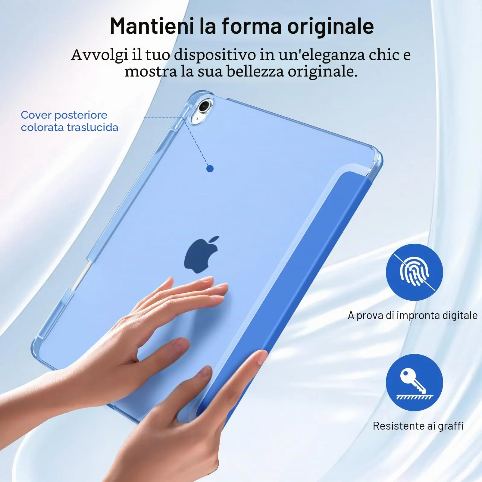 MoKo Cover per iPad Air 13 Pollici Case (M4/M3/M2) con Portapenna - immagine 7