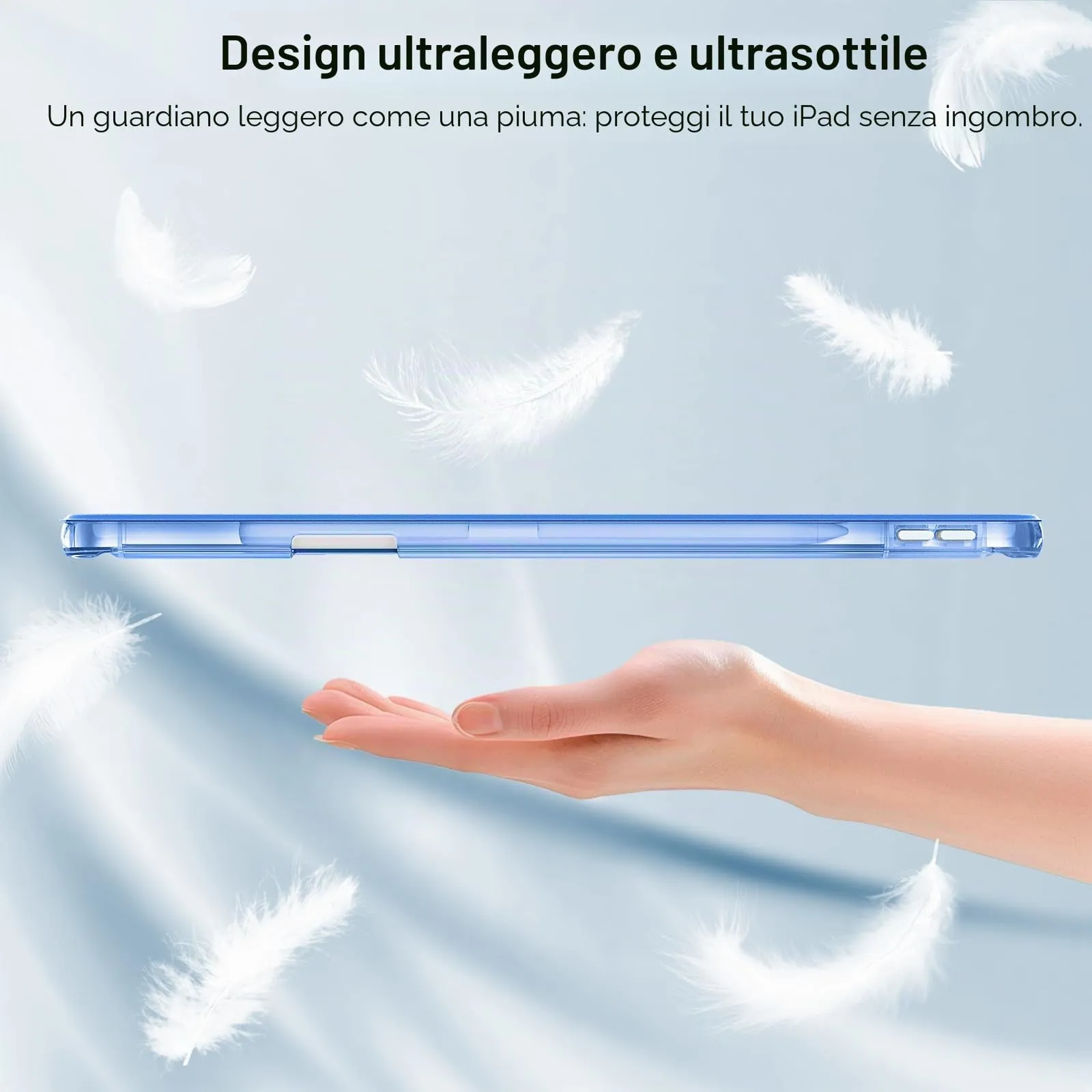 MoKo Cover per iPad Air 13 Pollici Case (M4/M3/M2) con Portapenna - immagine 8
