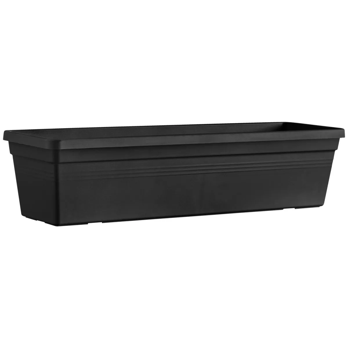 VEGA Portafiori Diviso; 58.5x16.5x14 cm (LxLxH); nero - immagine 1