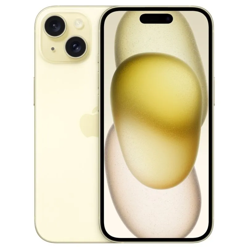 Apple iPhone 15 256 GB Giallo - immagine 1