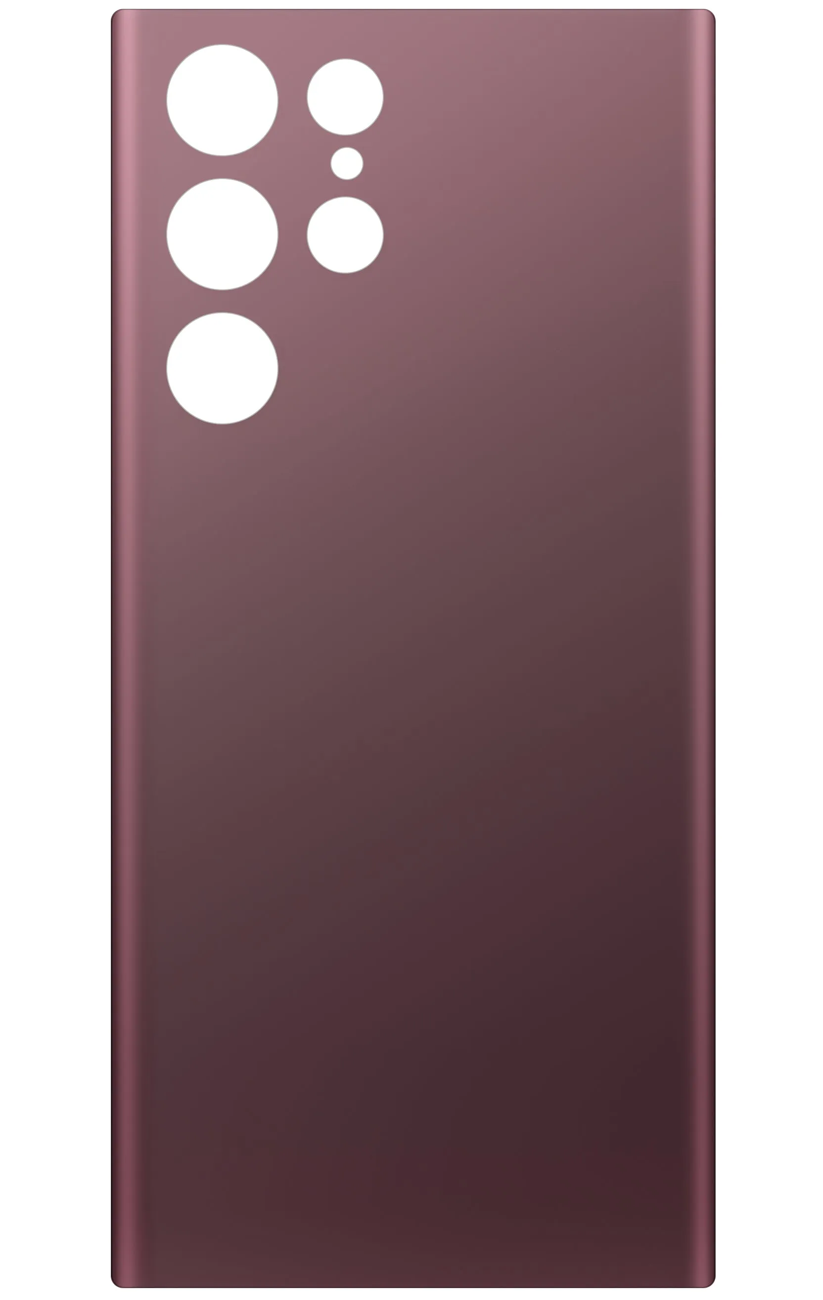 Copertura Batteria compatibile con Samsung Galaxy S22 Ultra 5G S908, Vinaccia - immagine 1
