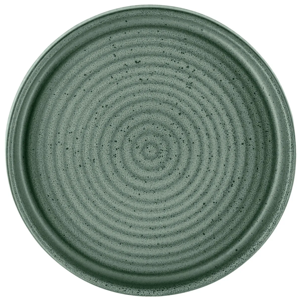 4x VEGA Piatto Snug con bordo alto; 250 ml, 13.5x3 cm (ØxH); verde; rotonda; 4 pz. / Pacco - immagine 1