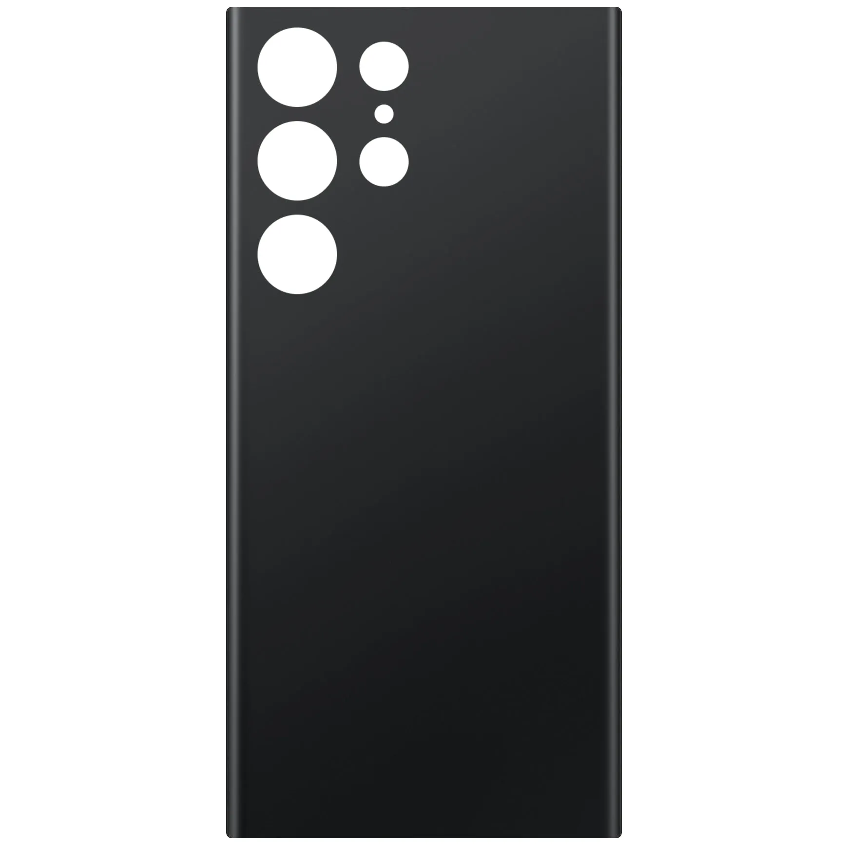 Copertura Batteria compatibile con Samsung Galaxy S23 Ultra S918, Nero - immagine 1