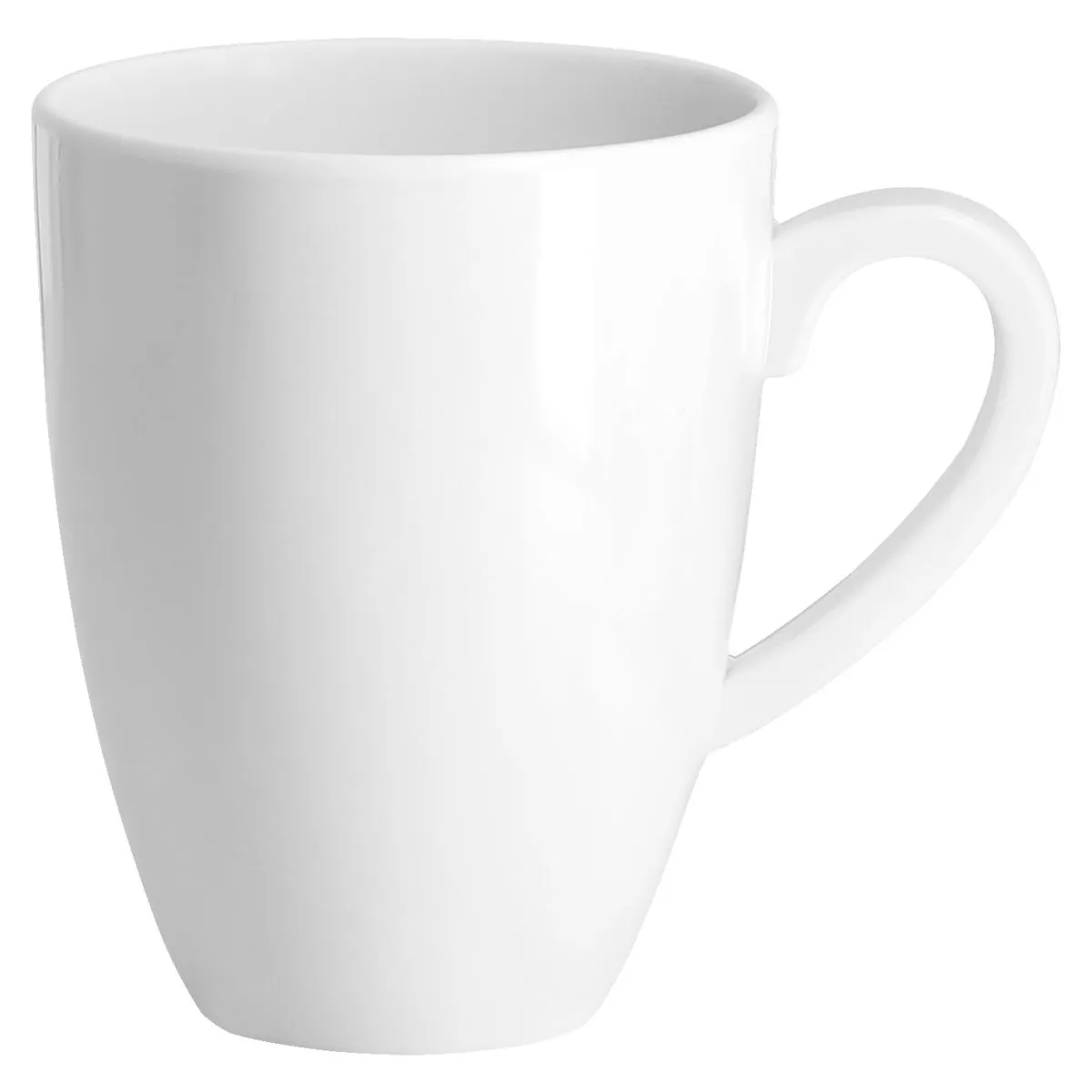 4x VEGA Tazza mug con manico Wayne; 400 ml, 8.5x10.8 cm (ØxH); bianco; rotonda; 4 pz. / Pacco - immagine 1