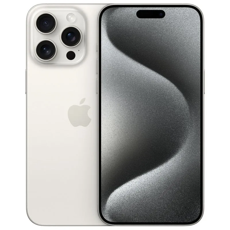 Apple iPhone 15 Pro Max 256 GB Titanio Bianco - immagine 1