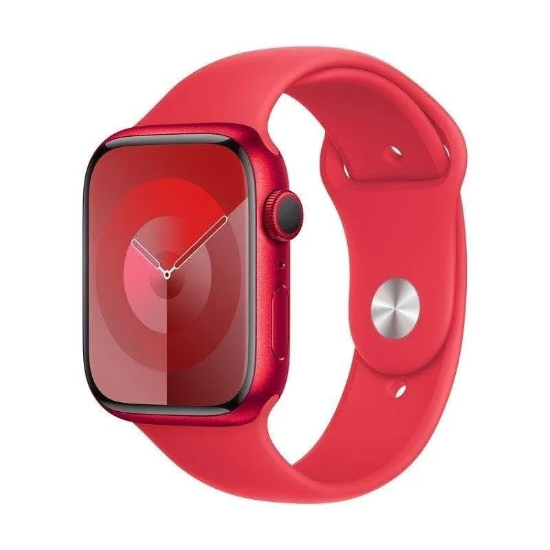 Apple Watch Series 9 GPS + Cellular 45mm Retina OLED (PRODUCT) RED M/L Resistente all'acqua - immagine 1