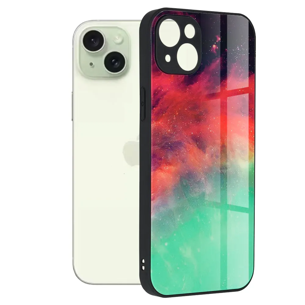 Custodia per Apple iPhone 15 Plus, Techsuit, Glaze, Turchese - immagine 1