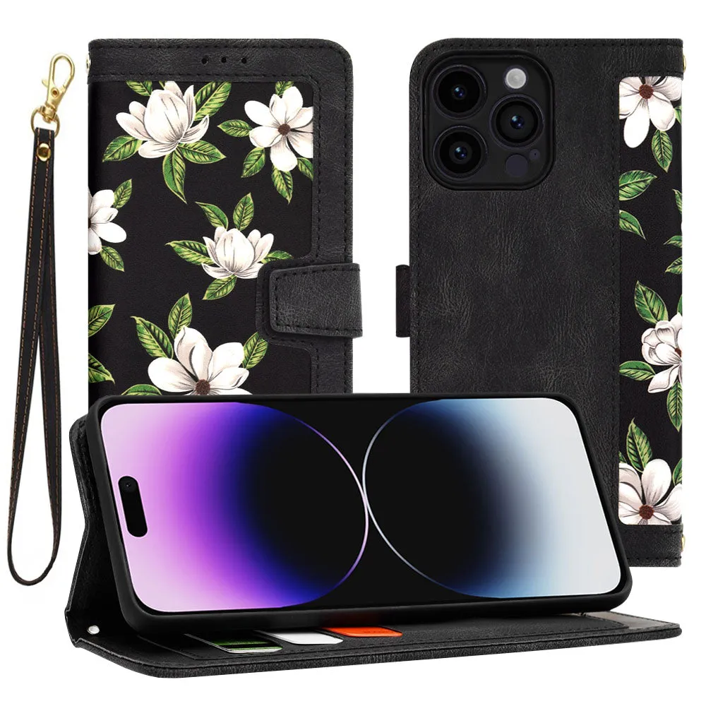 Custodia per Apple iPhone 14 Pro Max, Techsuit, FlipCraft, Nera - immagine 1
