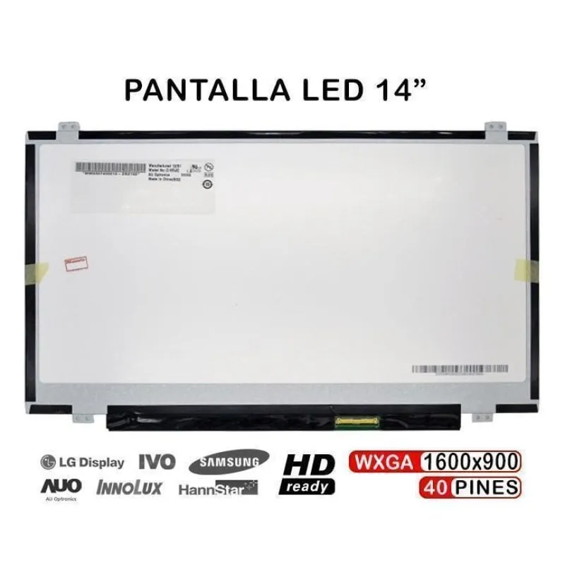 Schermo LED da 14,0" per laptop B140rw02 - immagine 1