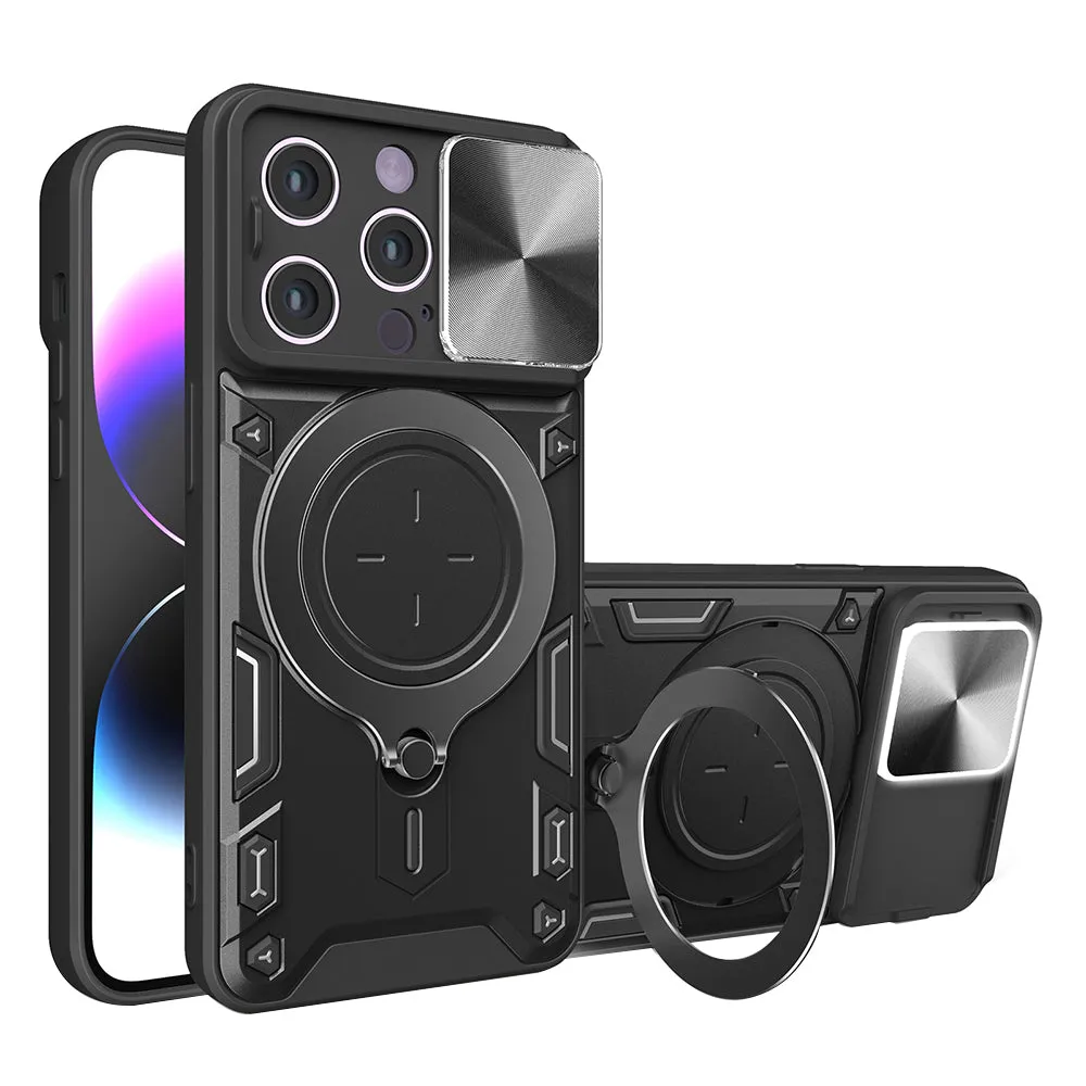 Custodia per Apple iPhone 14 Pro, Techsuit, CamGuard Pro, Nera - immagine 1