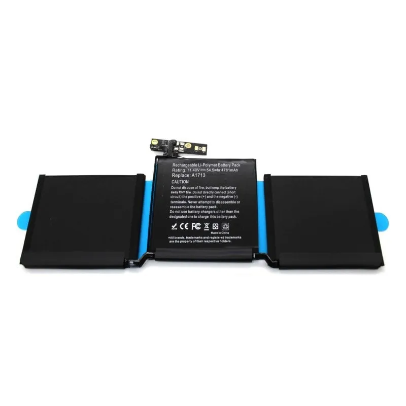 Batteria per laptop Apple MacBook Pro A1713 A1708 Fine 2016 / Metà 2017 020-00946 - immagine 1