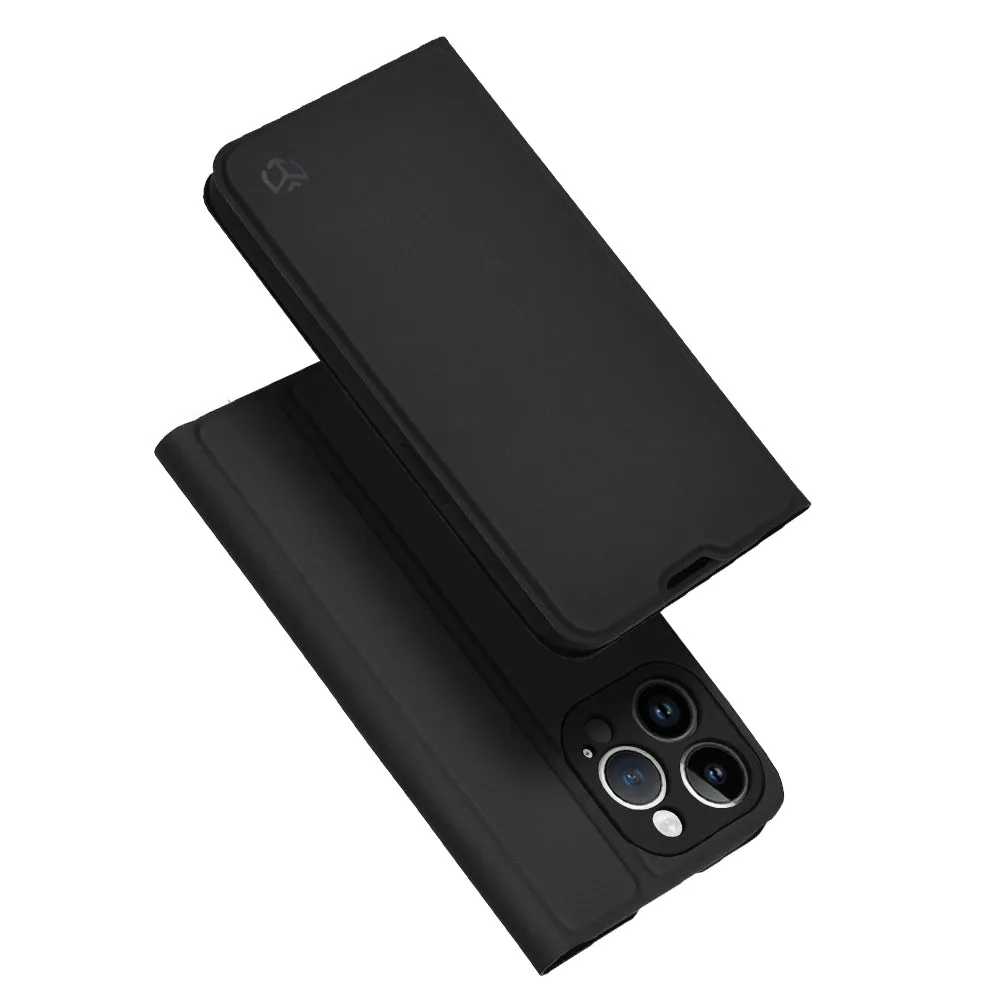 Custodia per Apple iPhone 14 Pro, Techsuit, Magskin Book, Nera - immagine 1