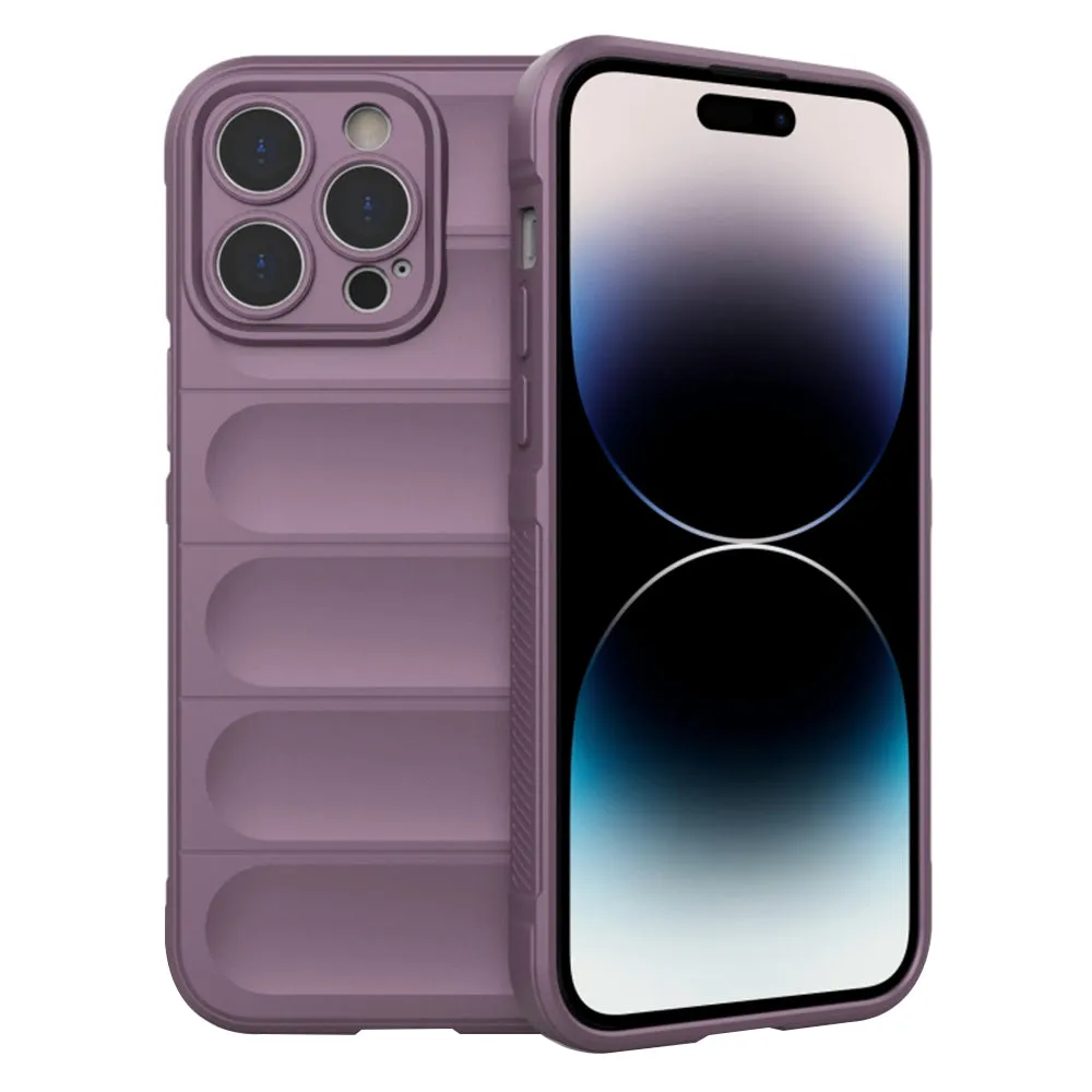 Custodia per Apple iPhone 14 Pro, Techsuit, Magic Shield, Viola - immagine 1