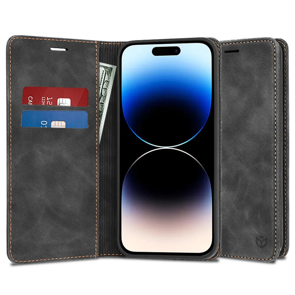 Custodia per Apple iPhone 14 Pro, Techsuit, Confy, Nera - immagine 1