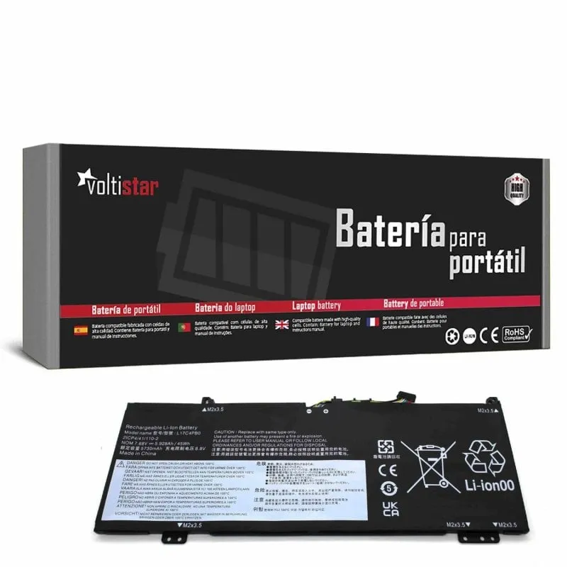 Batteria per portatile Lenovo Ideapad 530s-14arr 530s-14ikb 81ek Serie L17c4pb0 - immagine 1