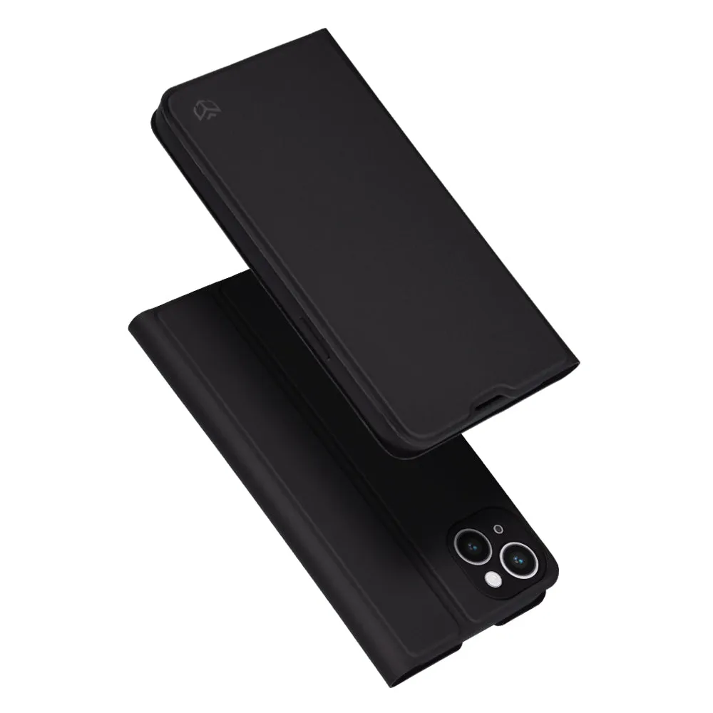 Custodia per Apple iPhone 14 Plus, Techsuit, Magskin Book, Nera - immagine 1