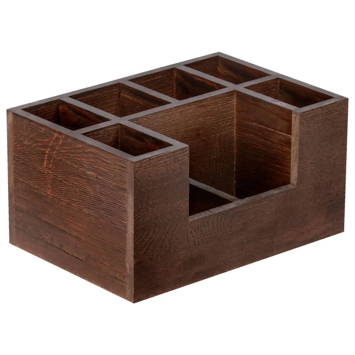 PULSIVA Portaposate Gautier; 22.5x15.5x11.5 cm (LxLxH); marrone - immagine 1