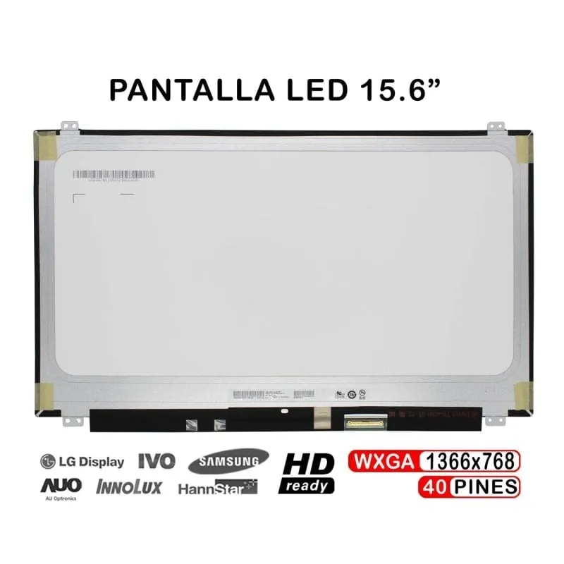 Schermo LED da 15,6" per laptop B156xtn07.0 H/l:ha F/l:1 - immagine 1