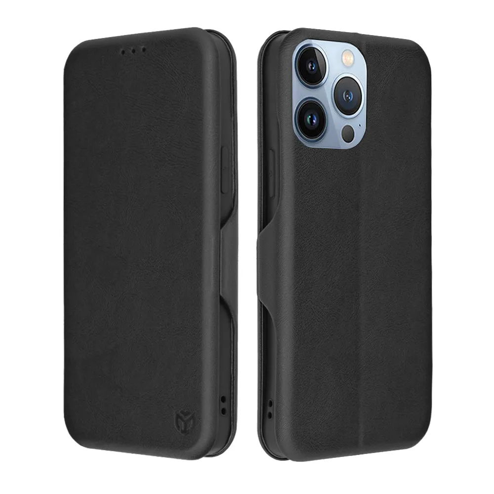 Custodia per Apple iPhone 13 Pro Max, Techsuit, Safe Wallet Plus, Nera - immagine 1