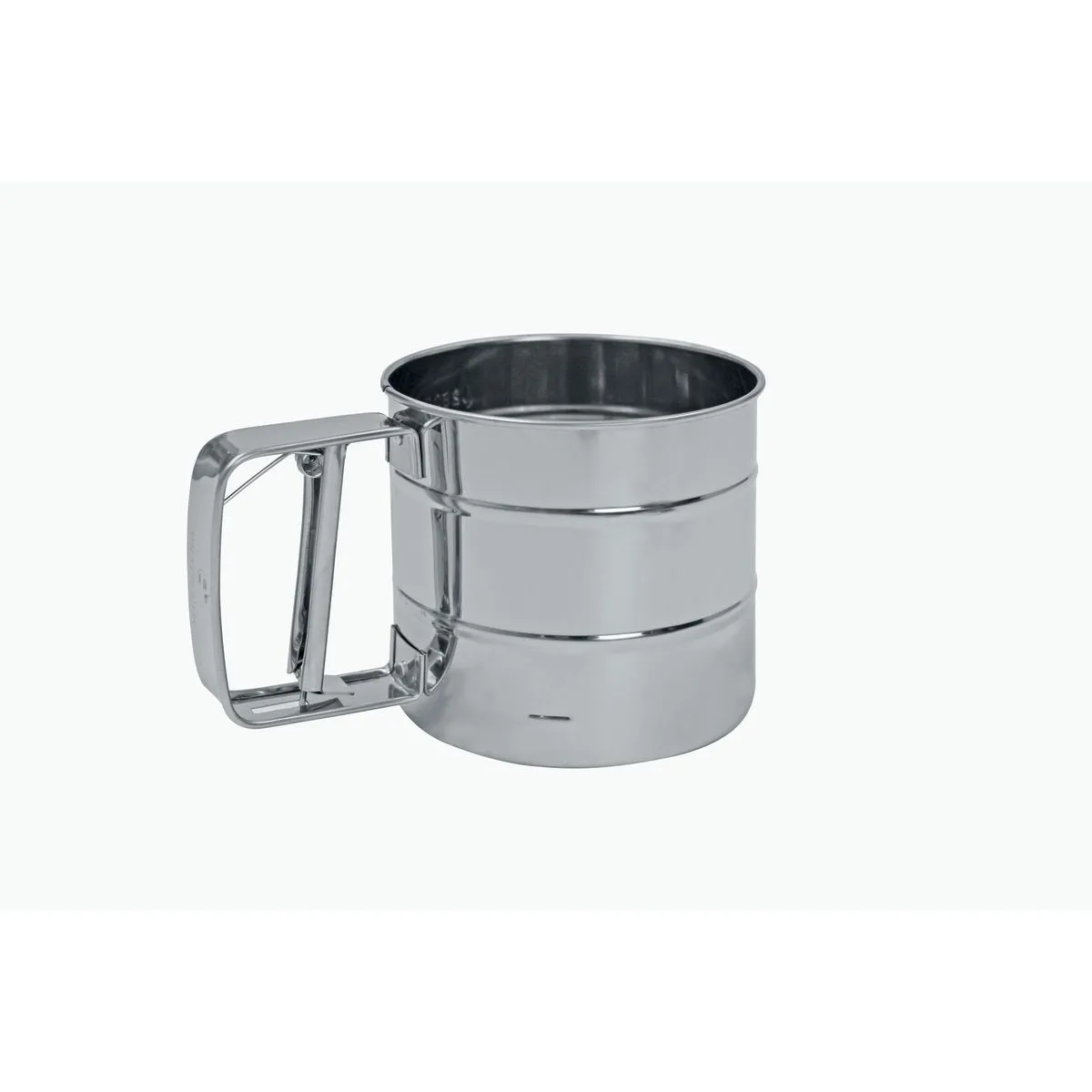 Schneider Setaccio spargifarina con manico; 10x15.5x9.5 cm (ØxLxH); acciaio inox - immagine 1