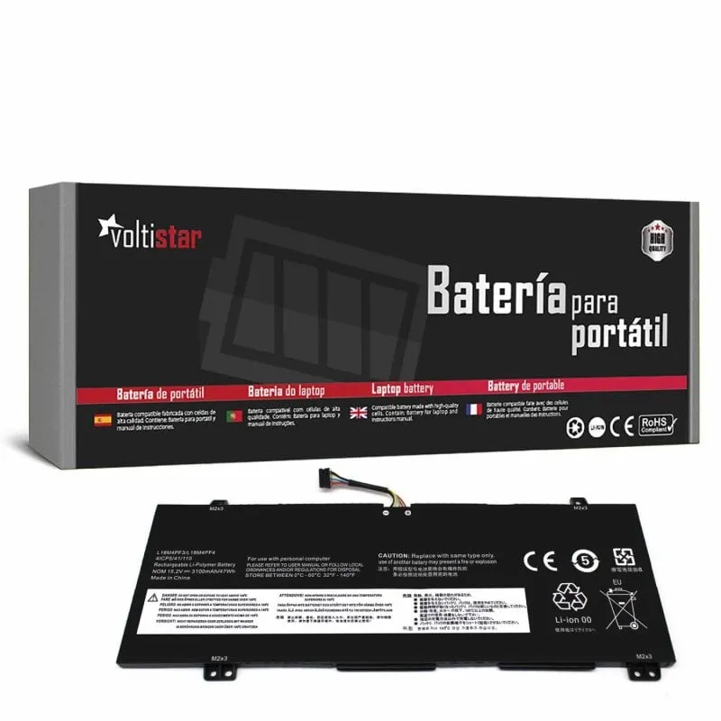 Batteria del portatile Lenovo Ideapad C340-14ai L18c4pf3 L18m4pf3 L18m4pf4 L18c4pf4 - immagine 1