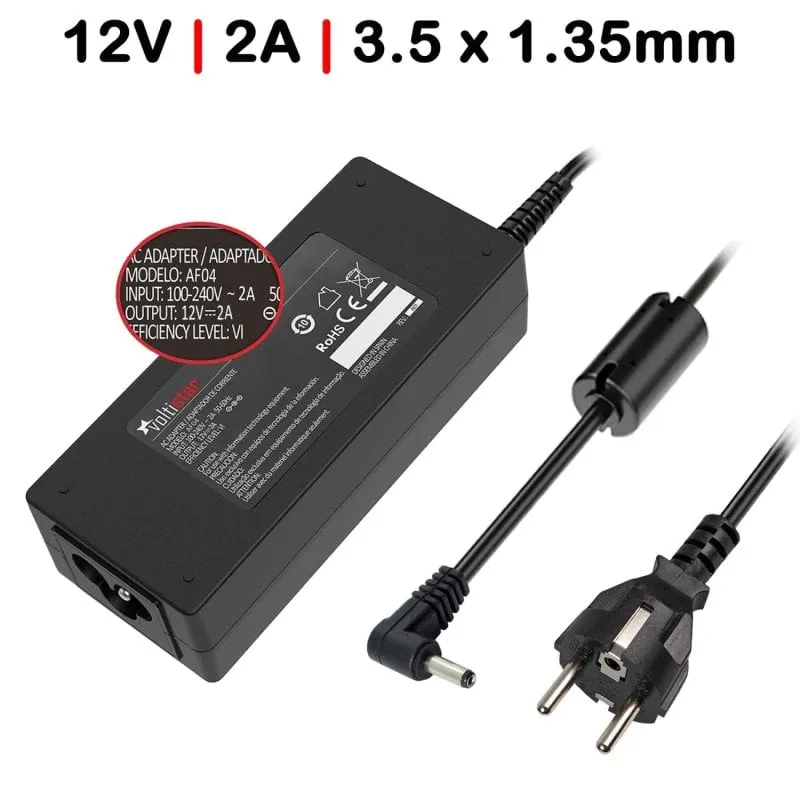 Caricabatterie per laptop Medion Akoya E3292 E3293 E3294 12v 2a 24w 3,5x1,35mm - immagine 1